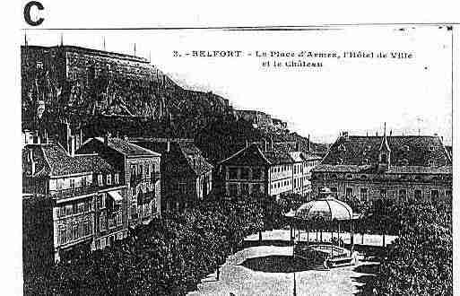 Ville de BELFORT Carte postale ancienne